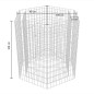 vidaXL Arriate hexagonal de gaviones 100x90x100 cm vidaXL Arriate hexagonal de gaviones 100x90x100 cm