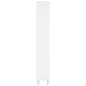 vidaXL Armario de baño madera contrachapada blanco 30x30x190 cm vidaXL Armario de baño madera contrachapada blanco 30x30x190 cm