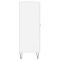 vidaXL Aparador de madera de ingeniería blanco 69,5x34x90 cm vidaXL Aparador de madera de ingeniería blanco 69,5x34x90 cm