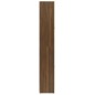 vidaXL Armario de baño madera contrachapada roble marrón 30x30x183,5cm vidaXL Armario de baño madera contrachapada roble marrón 30x30x183,5cm