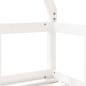 vidaXL Estructura de cama para niños madera de pino blanco 70x140 cm vidaXL Estructura de cama para niños madera de pino blanco 70x140 cm