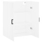 vidaXL Armario de pared blanco 69,5x34x90 cm