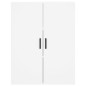 vidaXL Armario de pared blanco 69,5x34x90 cm