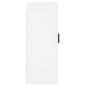 vidaXL Armario de pared blanco 69,5x34x90 cm