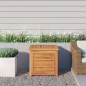 vidaXL Caja de almacenaje de jardín con bolsa teca maciza 60x50x58 cm vidaXL Caja de almacenaje de jardín con bolsa teca maciza 60x50x58 cm