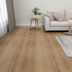 vidaXL Lamas para suelo autoadhesivas 55 uds PVC 5,11 m² marrón