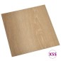 vidaXL Lamas para suelo autoadhesivas 55 uds PVC 5,11 m² marrón vidaXL Lamas para suelo autoadhesivas 55 uds PVC 5,11 m² marrón