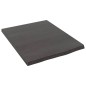 vidaXL Estante de pared madera roble tratada marrón oscuro 40x50x2 cm vidaXL Estante de pared madera roble tratada marrón oscuro 40x50x2 cm
