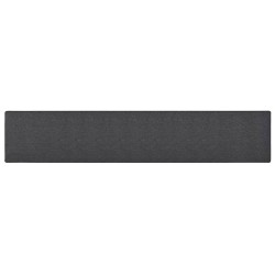 vidaXL Alfombra de pasillo gris antracita 50x300 cm