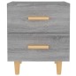 vidaXL Mesitas de noche 2 unidades gris sonoma 40x35x47,5 cm vidaXL Mesitas de noche 2 unidades gris sonoma 40x35x47,5 cm