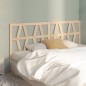 vidaXL Cabecero de cama madera maciza de pino 206x4x100 cm vidaXL Cabecero de cama madera maciza de pino 206x4x100 cm