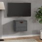 vidaXL Armario de pared de madera maciza de pino gris 40x30x35 cm vidaXL Armario de pared de madera maciza de pino gris 40x30x35 cm