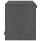 vidaXL Armario de pared de madera maciza de pino gris 40x30x35 cm vidaXL Armario de pared de madera maciza de pino gris 40x30x35 cm