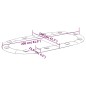 vidaXL Tablero de póquer plegable para 10 jugadores azul 208x106x3 cm vidaXL Tablero de póquer plegable para 10 jugadores azul 208x106x3 cm