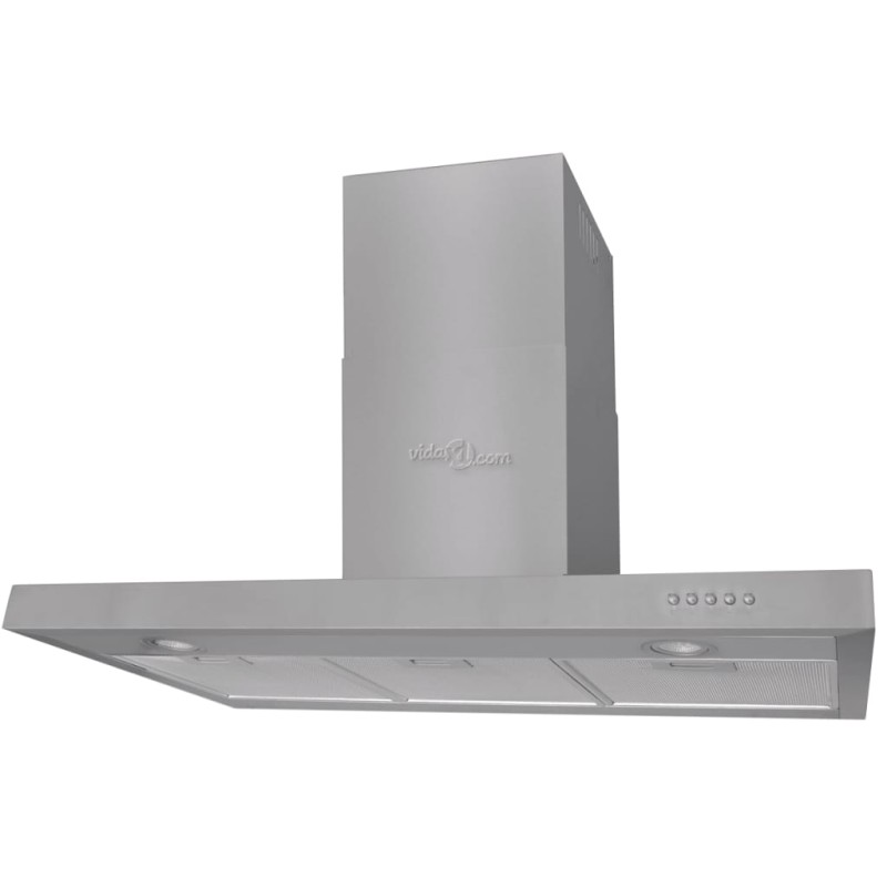 vidaXL Campana extractora plana acero inoxidable 900 mm vidaXL Campana extractora plana acero inoxidable 900 mm