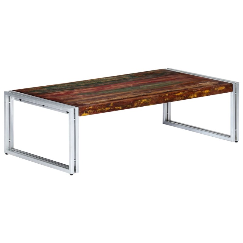 vidaXL Mesa de centro de madera maciza reciclada 120x60x35 cm vidaXL Mesa de centro de madera maciza reciclada 120x60x35 cm