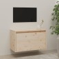 vidaXL Armario de pared de madera maciza de pino 60x30x35 cm vidaXL Armario de pared de madera maciza de pino 60x30x35 cm