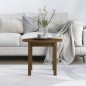 vidaXL Mesa de centro de madera maciza de pino marrón miel Ø 55x45 cm vidaXL Mesa de centro de madera maciza de pino marrón miel Ø 55x45 cm