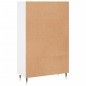 vidaXL Aparador alto madera de ingeniería blanco 69,5x31x115 cm vidaXL Aparador alto madera de ingeniería blanco 69,5x31x115 cm