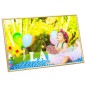 vidaXL Marcos de foto collage de pared/mesa 3 uds dorado MDF 13x18 cm