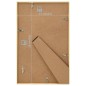 vidaXL Marcos de foto collage de pared/mesa 3 uds dorado MDF 13x18 cm