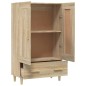 vidaXL Aparador madera contrachapada color roble Sonoma 70x31x115 cm vidaXL Aparador madera contrachapada color roble Sonoma 70x31x115 cm