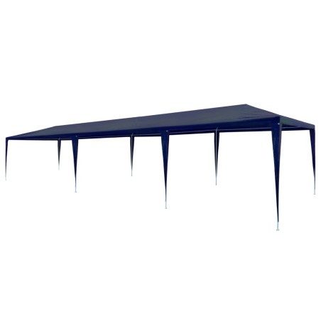 vidaXL Carpa para fiestas PE azul 3x9 m
