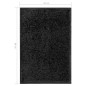 vidaXL Felpudo lavable negro 40x60 cm vidaXL Felpudo lavable negro 40x60 cm