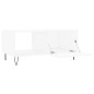 vidaXL Mesa de centro madera contrachapada blanco 90x50x40 cm vidaXL Mesa de centro madera contrachapada blanco 90x50x40 cm