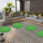 vidaXL Césped artificial con tacos redondo Ø95 cm verde vidaXL Césped artificial con tacos redondo Ø95 cm verde