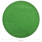 vidaXL Césped artificial con tacos redondo Ø95 cm verde vidaXL Césped artificial con tacos redondo Ø95 cm verde