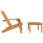 vidaXL Juego de muebles de jardín Adirondack 2 piezas madera acacia vidaXL Juego de muebles de jardín Adirondack 2 piezas madera acacia