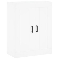 vidaXL Armario de pared madera de ingeniería blanco 69,5x34x90 cm