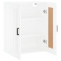 vidaXL Armario de pared madera de ingeniería blanco 69,5x34x90 cm
