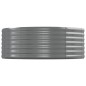 vidaXL Jardinera arriate acero recubrimiento polvo gris 544x100x36 cm vidaXL Jardinera arriate acero recubrimiento polvo gris 544x100x36 cm