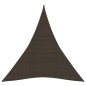 vidaXL Toldo de vela HDPE marrón 160 g/m² 3x4x4 m vidaXL Toldo de vela HDPE marrón 160 g/m² 3x4x4 m