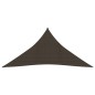 vidaXL Toldo de vela HDPE marrón 160 g/m² 3x4x4 m vidaXL Toldo de vela HDPE marrón 160 g/m² 3x4x4 m