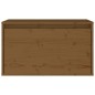 vidaXL Armario de pared madera maciza de pino marrón miel 60x30x35 cm vidaXL Armario de pared madera maciza de pino marrón miel 60x30x35 cm