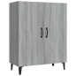 vidaXL Aparador de madera contrachapada gris Sonoma 70x34x90 cm vidaXL Aparador de madera contrachapada gris Sonoma 70x34x90 cm