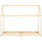 vidaXL Estructura de cama infantil de madera maciza de pino 90x200 cm vidaXL Estructura de cama infantil de madera maciza de pino 90x200 cm