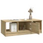 vidaXL Mesa de centro madera de ingeniería roble Sonoma 102x50x36 cm vidaXL Mesa de centro madera de ingeniería roble Sonoma 102x50x36 cm
