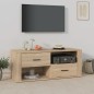 vidaXL Mueble para TV madera contrachapada color roble 100x35x40 cm vidaXL Mueble para TV madera contrachapada color roble 100x35x40 cm
