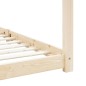 vidaXL Estructura de cama infantil de madera maciza de pino 90x200 cm vidaXL Estructura de cama infantil de madera maciza de pino 90x200 cm