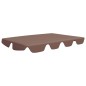 vidaXL Dosel de repuesto columpio de jardín marrón 150/130x105/70 cm vidaXL Dosel de repuesto columpio de jardín marrón 150/130x105/70 cm