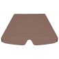 vidaXL Dosel de repuesto columpio de jardín marrón 150/130x105/70 cm vidaXL Dosel de repuesto columpio de jardín marrón 150/130x105/70 cm