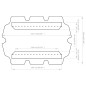 vidaXL Dosel de repuesto columpio de jardín marrón 150/130x105/70 cm vidaXL Dosel de repuesto columpio de jardín marrón 150/130x105/70 cm