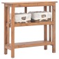 vidaXL Mesa consola de madera maciza recicladaa 69x28x70 cm vidaXL Mesa consola de madera maciza recicladaa 69x28x70 cm