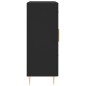 vidaXL Aparador de madera de ingeniería negro 69,5x34x90 cm vidaXL Aparador de madera de ingeniería negro 69,5x34x90 cm