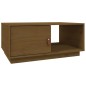 vidaXL Mesa de centro madera maciza de pino marrón miel 80x50x35,5 cm vidaXL Mesa de centro madera maciza de pino marrón miel 80x50x35,5 cm