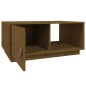 vidaXL Mesa de centro madera maciza de pino marrón miel 80x50x35,5 cm vidaXL Mesa de centro madera maciza de pino marrón miel 80x50x35,5 cm